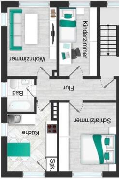 Foto - Kernsanierte 3 Zimmer Wohnung in Arnsberg Zentrum