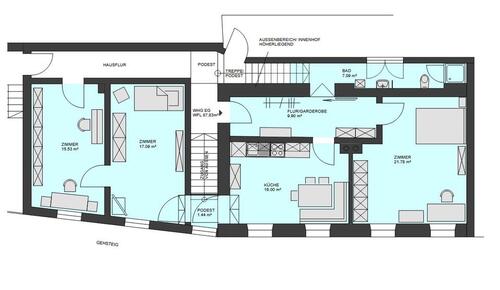 Foto - 3 Zimmer Wohnung in der Passauer Ilzstadt