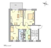 Renovierte 3-Raum Wohnung mit Balkon in der Nähe vom Waldbad - Grabow