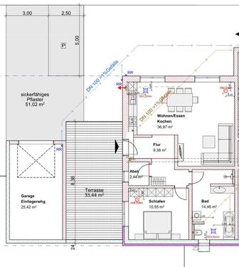 Foto - 2 Zimmer Erdgeschoßwohnung zur Miete in Burtenbach