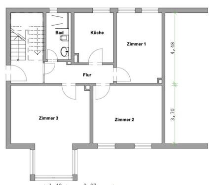 Foto - 3-Zimmer-Wohnung in Goslar- Georgenberg