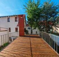 1 Raum Wohnung (Eisleben) mit Küche und großer DachterasseBalkon - Klostermansfeld