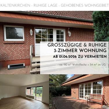 Foto - Großzügige & vielseitige 3-Zimmer Wohnung, 2 Terrassen, Garten