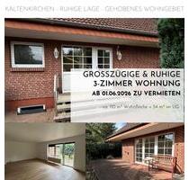 Großzügige & vielseitige 3-Zimmer Wohnung, 2 Terrassen, Garten - Kaltenkirchen
