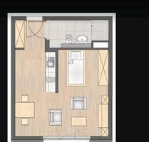 Offenbach Kaiserlei 1.Zi. Wohnung 36m2 - Offenbach am Main Hafen