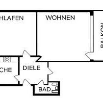 2-Zimmer-Wohnung mit Loggia in Nürnberg-Marienberg (U2-Nähe)