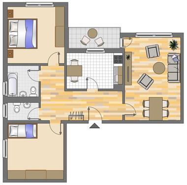 Foto - 3 Zimmer Etagenwohnung zur Miete in Ratingen