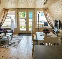 ♥küstennahe Finnhütte mit Terrasse♥ Ferienhaus bei Usedom - Kröslin