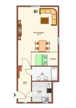 Foto - Etagenwohnung zur Miete in Bad Reichenhall