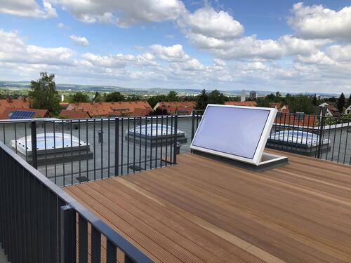 Foto - Maisonette Wohnung 4 Zimmer mit Dachterrasse, 360 Grad-Weitblick in Geismar, KFW 40Passivhaus