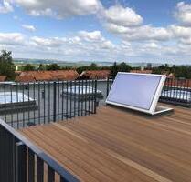 Maisonette Wohnung 4 Zimmer mit Dachterrasse, 360 Grad-Weitblick in Geismar, KFW 40Passivhaus - Göttingen Oststadt