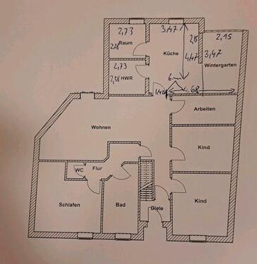 Foto - Erdgeschoßwohnung in Twistringen zur Miete