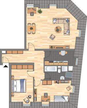 Foto - 3 Zimmer Etagenwohnung zur Miete in Dortmund