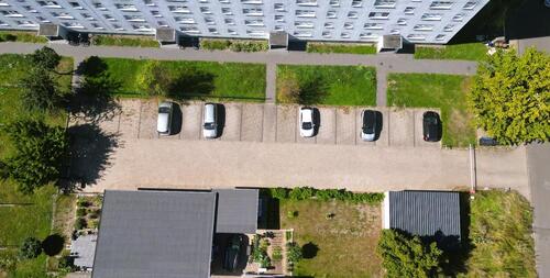 Foto - PKW- Stellplatz in der Nordsiedlung
