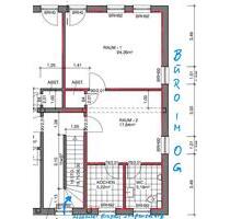 - 2-Raum-Büro mit Küche + WC im OG - Neuruppin