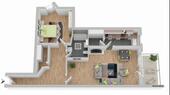 Foto - Helle 2-Zimmer-Wohnung mit Terrasse und Stellplatz