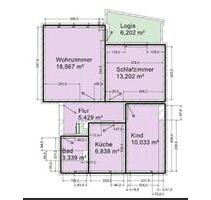 3 Zimmer Wohnung zur Miete mit Balkon und Einbauküche - Schladen-Werla