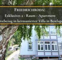 Erstbezug - Exklusives 2-Raum-Apartment in Villa in Friedrichroda
