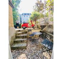 Wohnung Westend Süd, voll möbliert mit Terrasse Pauschalmiete - Frankfurt am Main Bockenheim