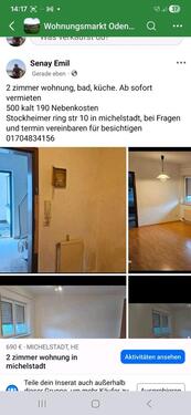 Foto - 2 Zimmer wohnung 690 warm - 690,00 EUR Kaltmiete, ca.  57,00 m²