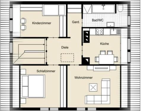 Foto - Etagenwohnung in Calw