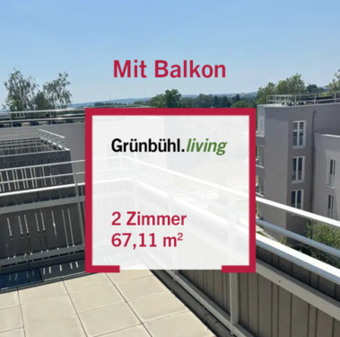 Foto - Barrierefrei: großzügige 2-Zimmer-Wohnung mit Balkon