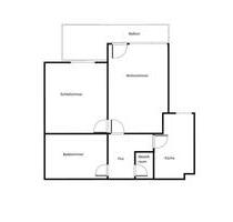 Hoch hinaus: 2 Zi.-Whg. mit traumhaftem Ausblick - Augsburg Lechhausen