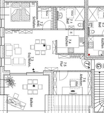Foto - Wohnung in Lohne zu vermieten ab dem 01.04.2026!