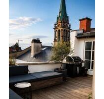 Seltenheit: Penthouse mit großer Dachterrasse am Johannesplatz - Darmstadt Darmstadt-Nord