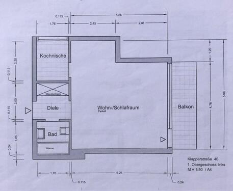 Foto - Helles Apartment mit Balkon, gut vermietet