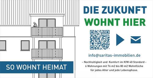 Foto - Neubau Erstbezug moderne Dreizimmerwohnung DG 76m2