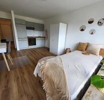 Sonnige möblierte 1-Zimmer-Wohnung in Bamberg mit Balkon