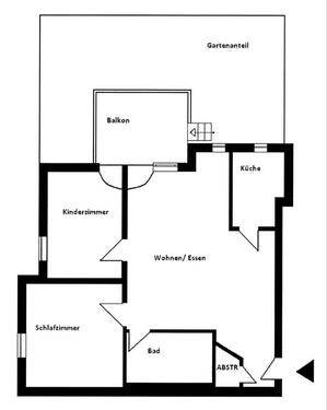 Foto - 3 Zimmer Erdgeschoßwohnung zum Kaufen in Dresden