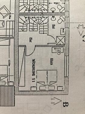 Foto - 3 Zimmer Etagenwohnung zur Miete in Dornum