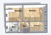 Foto - Moderne sanierte Dachgeschoss Wohnung in Welzow ab 04