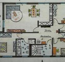 Tolle und große 4-Zimmer Wohnung in Kehl-Bodersweier