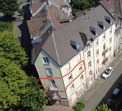 Foto - Lu-Friesenheim: modernisierte 2-Zimmer Altbau-Wohnung, 67qm