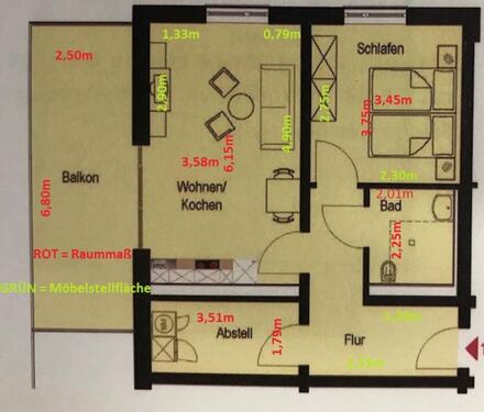 Foto - 2 Zimmer Wohnung (Wohnen mit Service) in K&S Seniorenresidenz