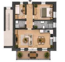 **NEUBAU** 70qm Wohnung direkt in Calden Mietwohnung