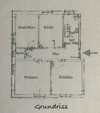 Foto - Etagenwohnung in Treffelstein zur Miete