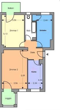 Foto - 3 Zimmer Erdgeschoßwohnung in Berlin