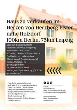 Foto - Großes Haus mit Garten und Nebengelass