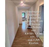 3 Zimmer DG-Wohnung 75 qm in Göppingen-Faurndau