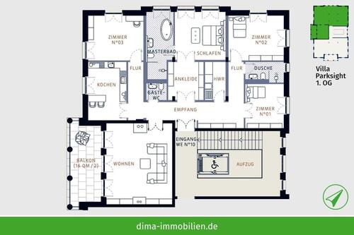 Foto - 5 Zimmer Etagenwohnung zur Miete in Leipzig