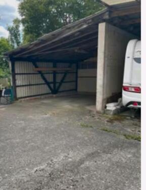 Foto - Stelplatz überdacht für Wohnwagen Wohnmobil