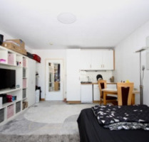 Vermietung:1-Zimmer Apartment (möbliert) im 8. OG mit Balkon - Frankfurt am Main Sachsenhausen Süd