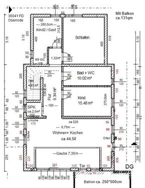 Foto - Etagenwohnung in Fulda zur Miete