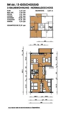 Foto - 3 Zimmer Etagenwohnung zur Miete in Dresden