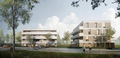 Foto - 3-Zimmer-Neubauwohnung mit Balkon - WBS