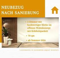 70 qm, hochwertig saniert inkl. Einbauküche und Echtholzparkett - Steimel